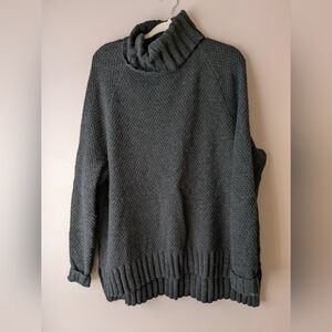Patagonia XL Turtle Neck Sweater Black
